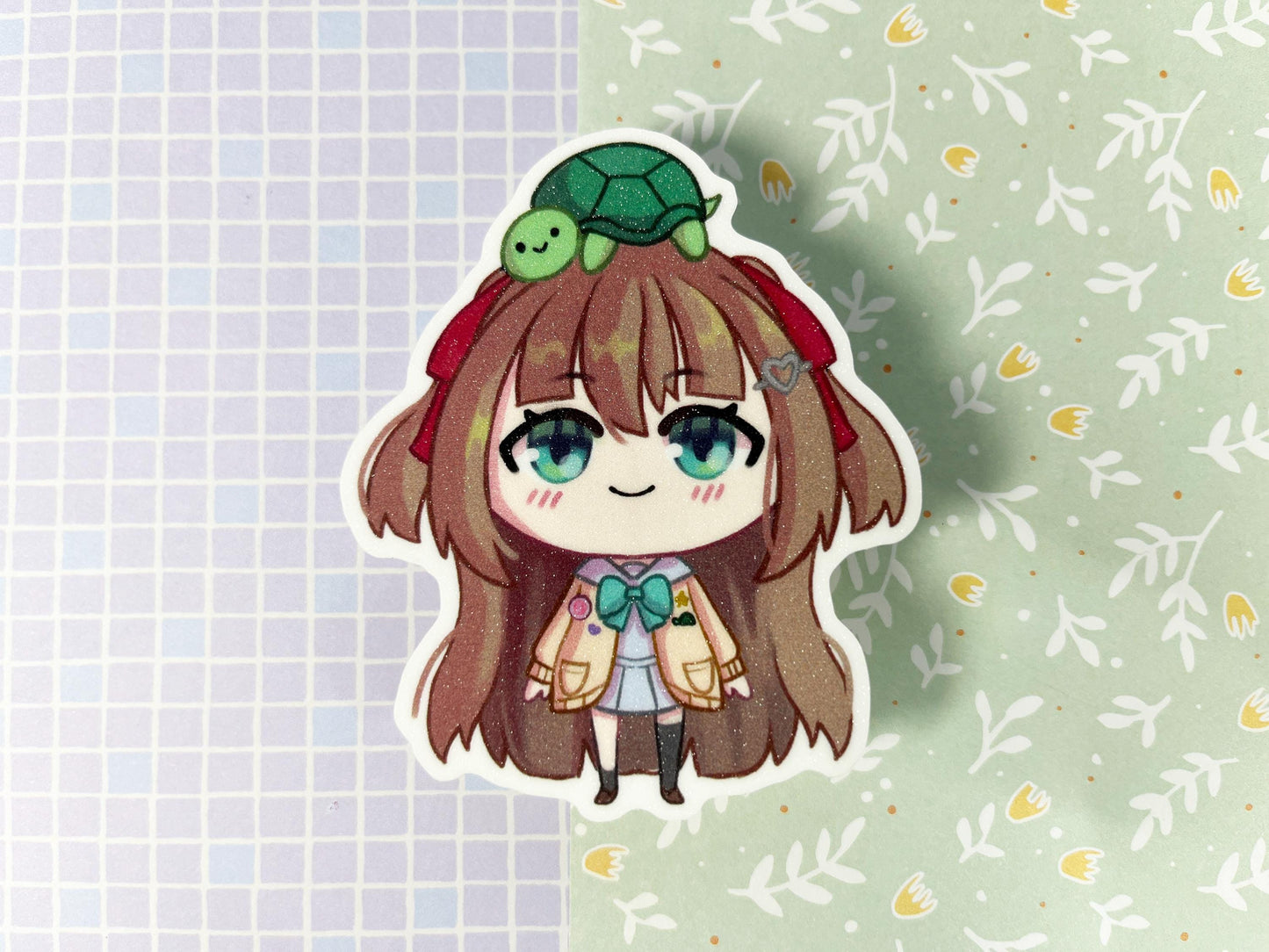 Vtuber Stickers | Neuro-sama, evil, Shylily, Camila, Bao, Trickywi | 8CM Sticker glitter Vinyl