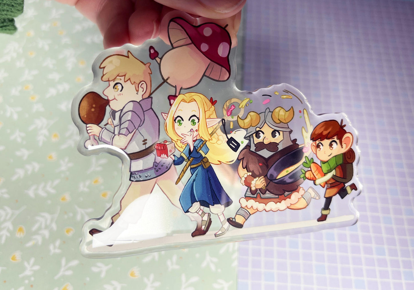 Acrylic HUGE charm / Dungeon Meshi / 11 cm