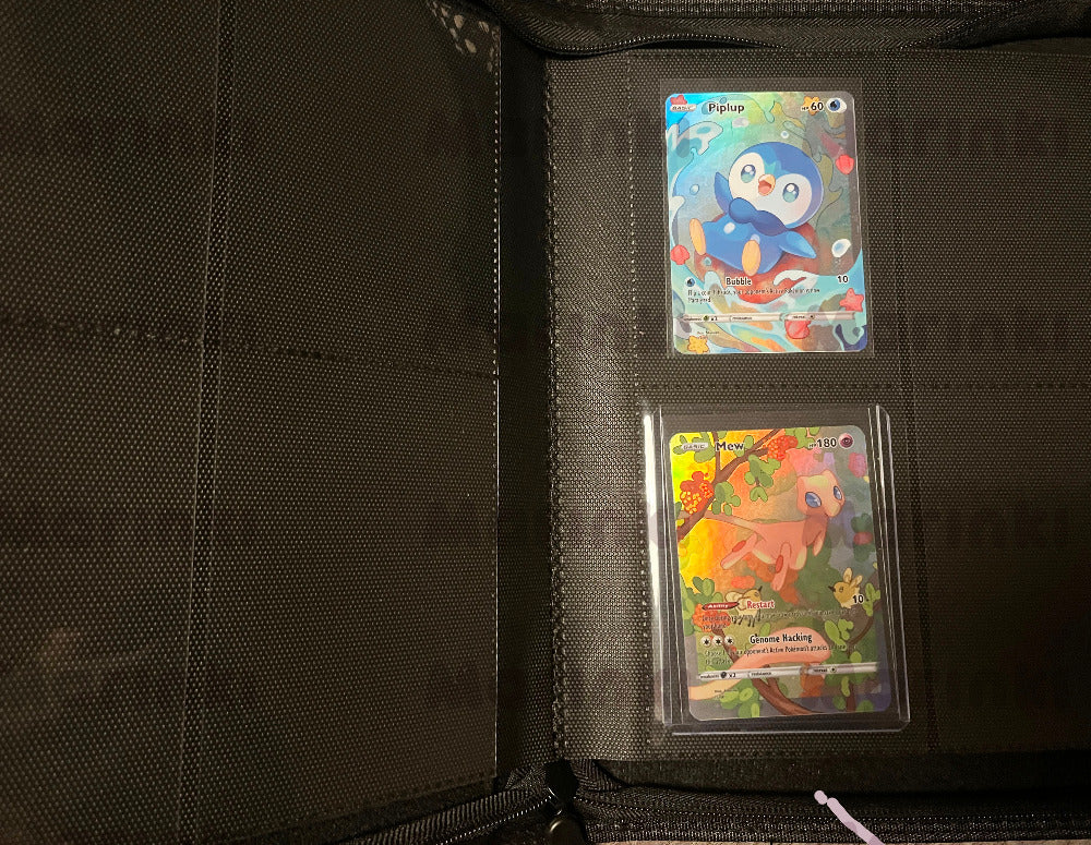 Collectable card TOPLOADER binder Gengar / 4 pocked