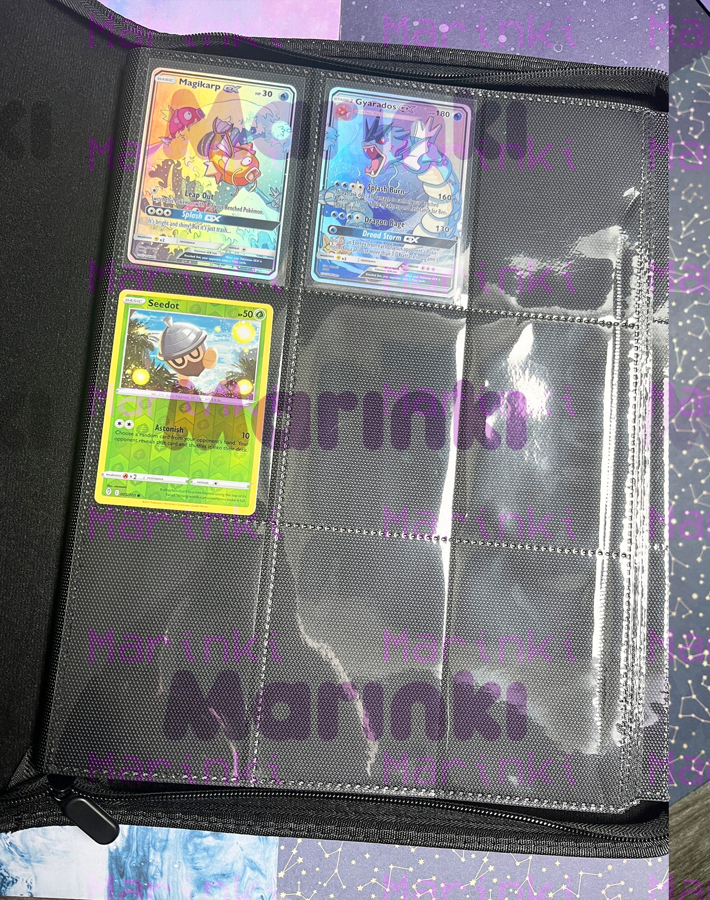 Collectable card binder Ghost pokemon / 9 pocket