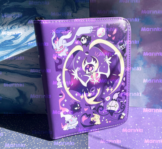 Collectable card binder Ghost pokemon / 4 pocked