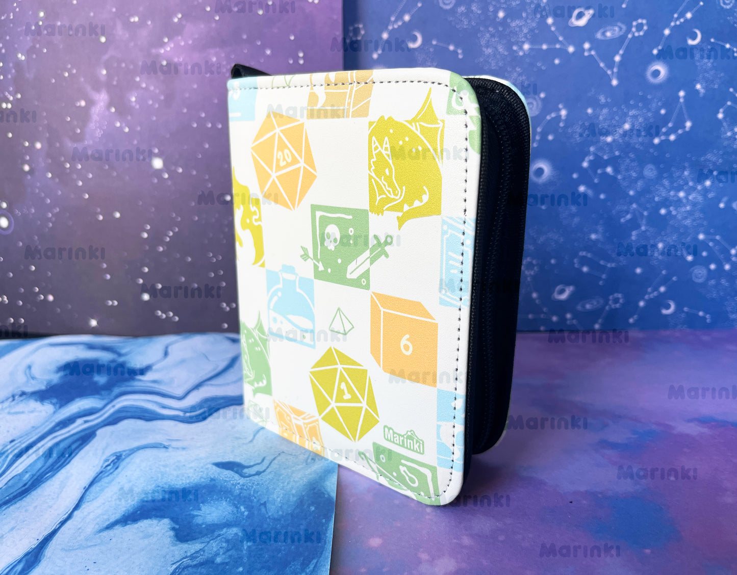 Collectable card binder dnd spell binder / 1 pocked