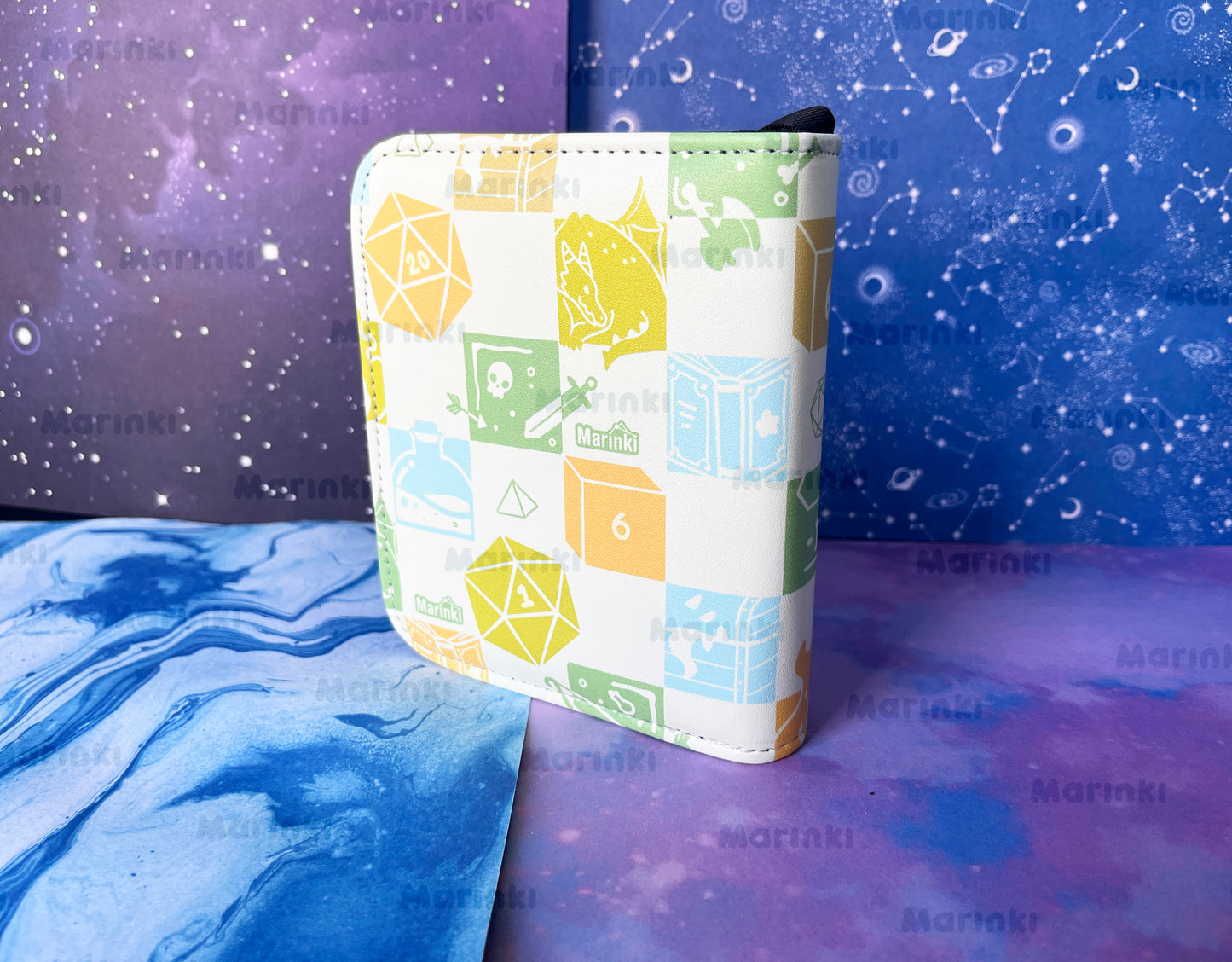 Collectable card binder dnd spell binder / 1 pocked