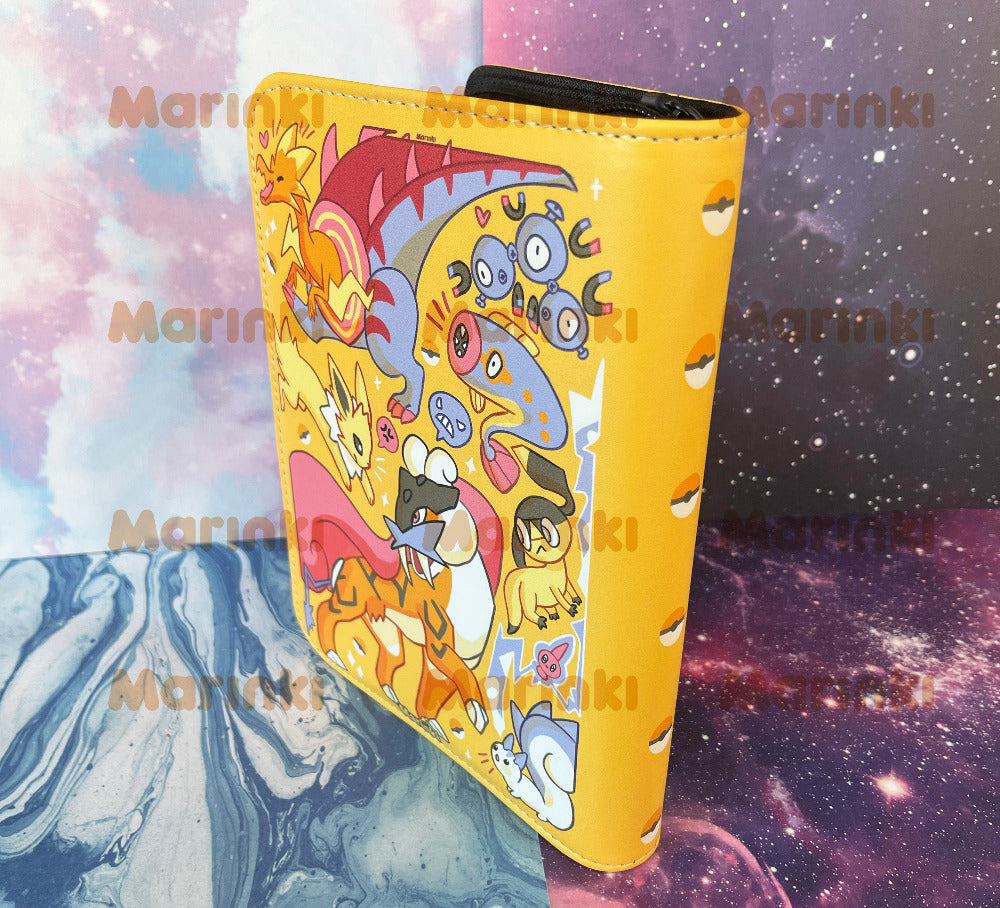 Collectable card binder Electric type / 4 pocked