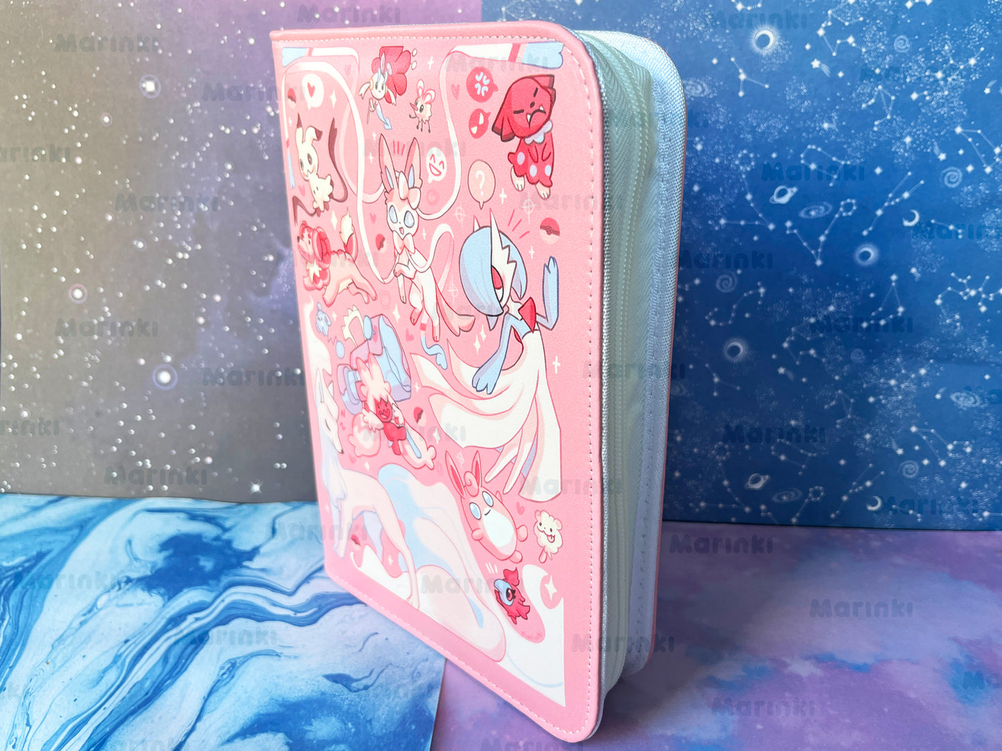 Collectable card binder fairy pokemon / 9 pocket