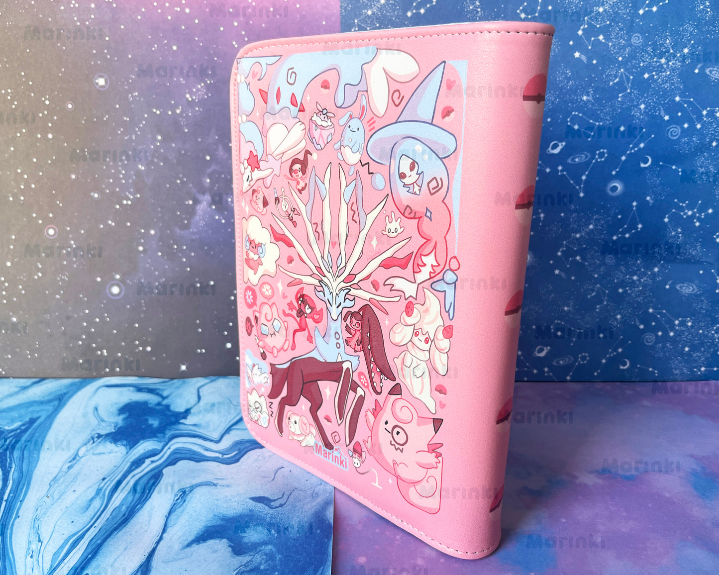 Collectable card binder fairy pokemon / 9 pocket