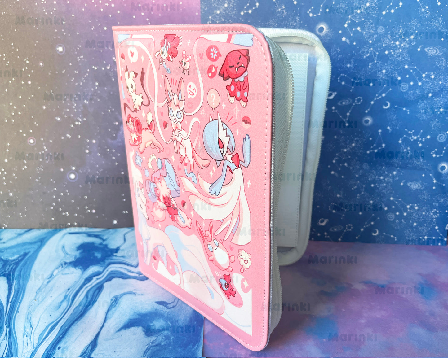 Collectable card binder fairy pokemon / 9 pocket