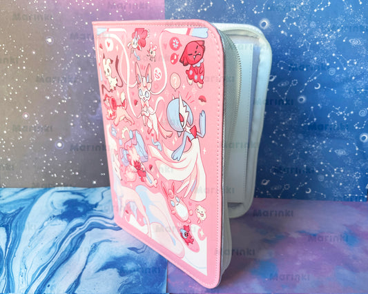 Collectable card binder Fairy type pokemon / 4 pocked