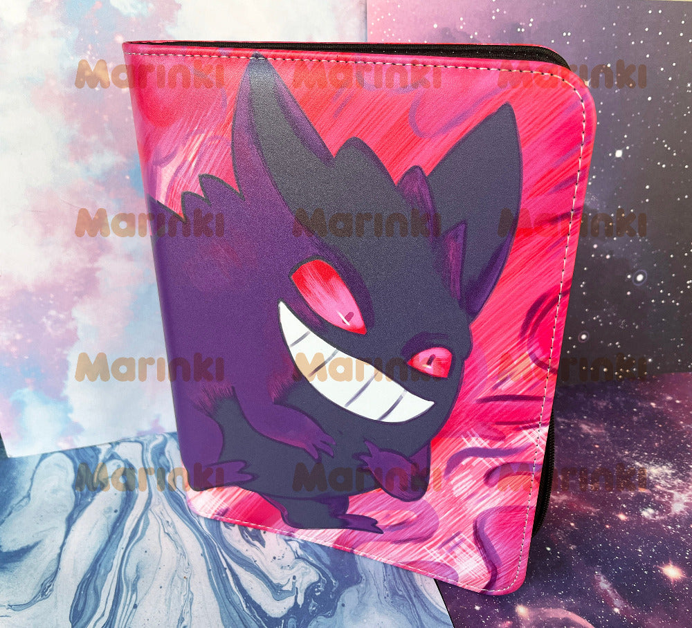 Collectable card TOPLOADER binder Gengar / 4 pocked