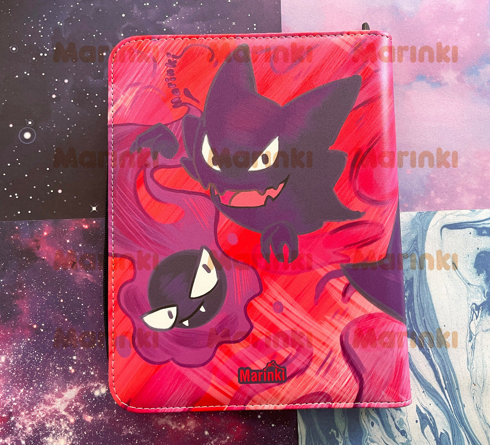 Collectable card TOPLOADER binder Gengar / 4 pocked