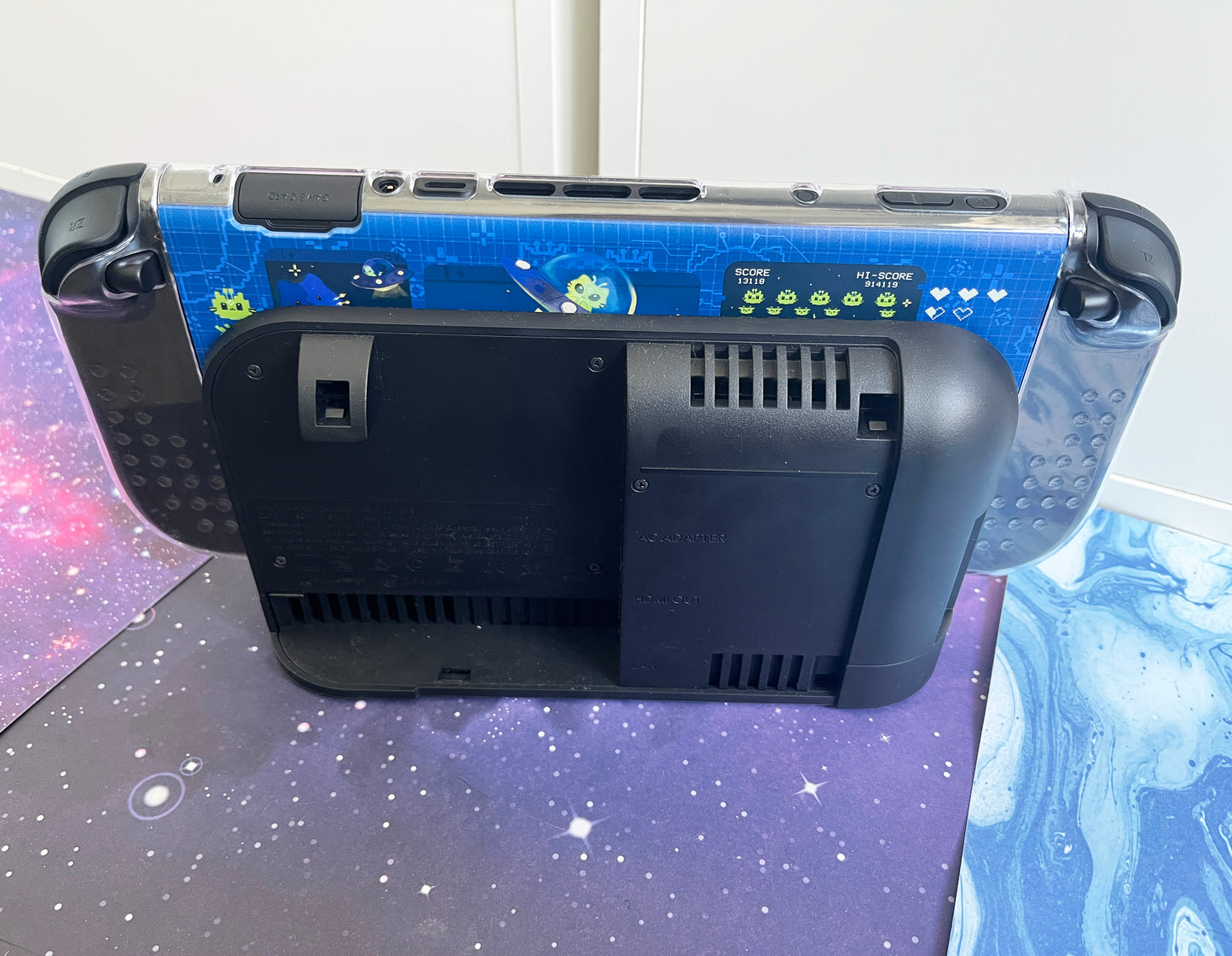 Switch Cover Case for Nintendo Switch 2 - space alien cat