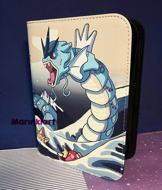 Collectable card binder Magikarp and Gyrados / 4 pocked