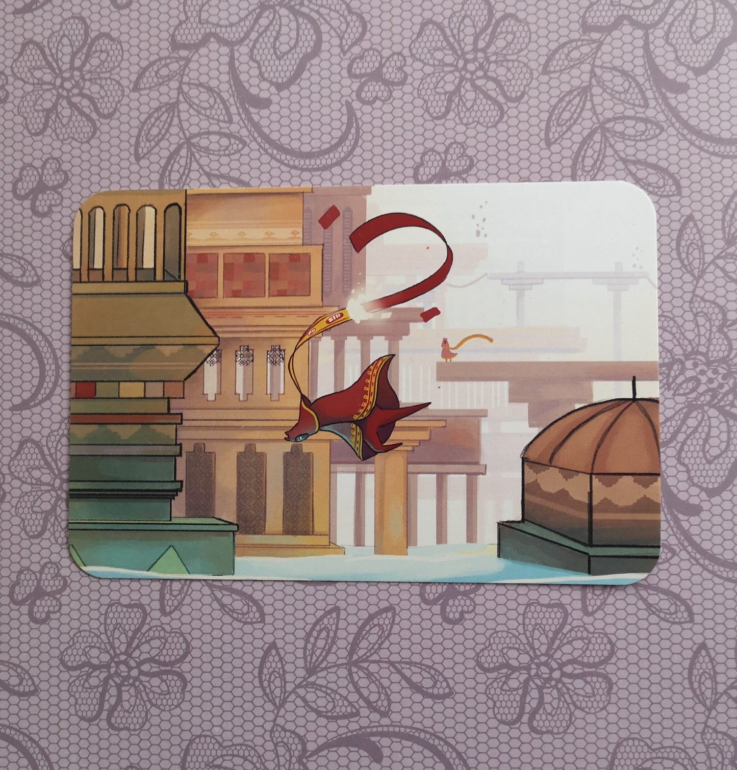 Journey/ABZU print | Postcard sized (A6) | 4,5 x 5,5 inch