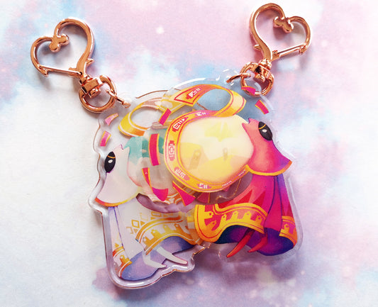 Acrylic Journey Charm double sided / 2,5” inch / 6,5 cm