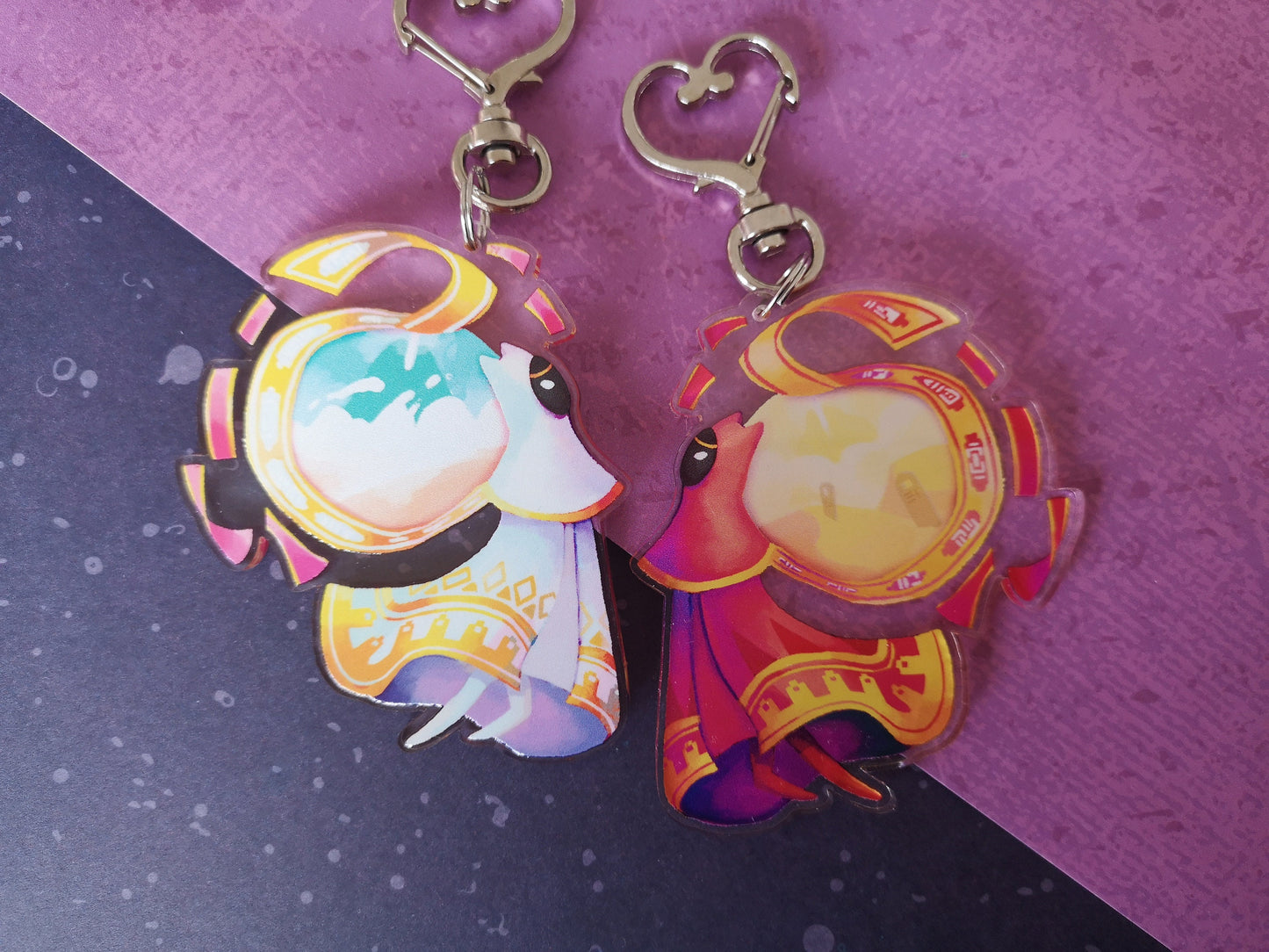Acrylic Journey Charm double sided / 2,5” inch / 6,5 cm