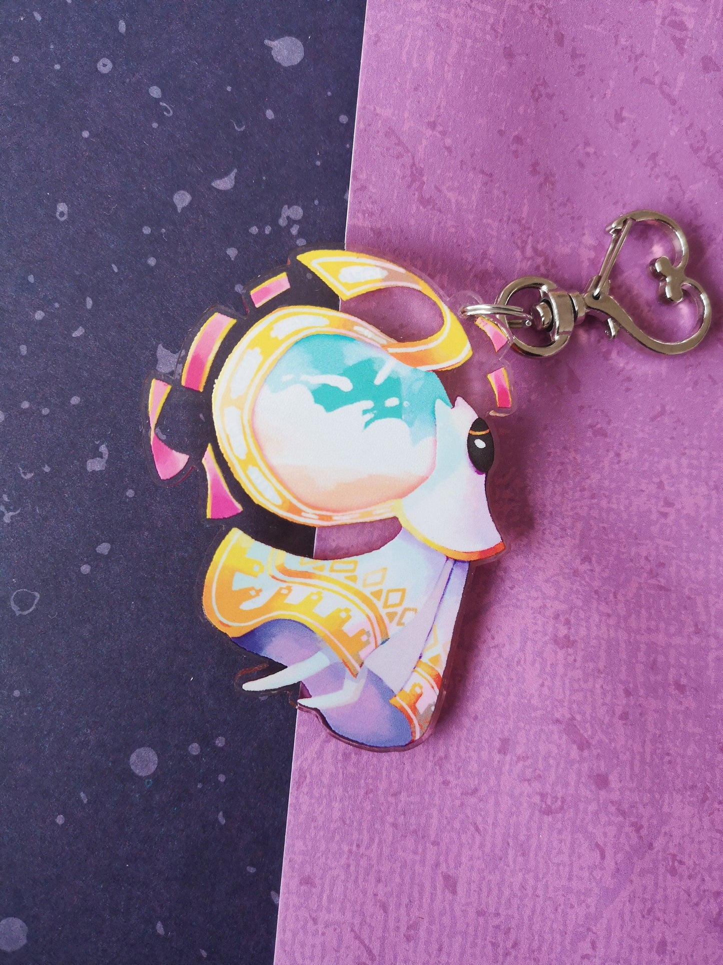 Acrylic Journey Charm double sided / 2,5” inch / 6,5 cm