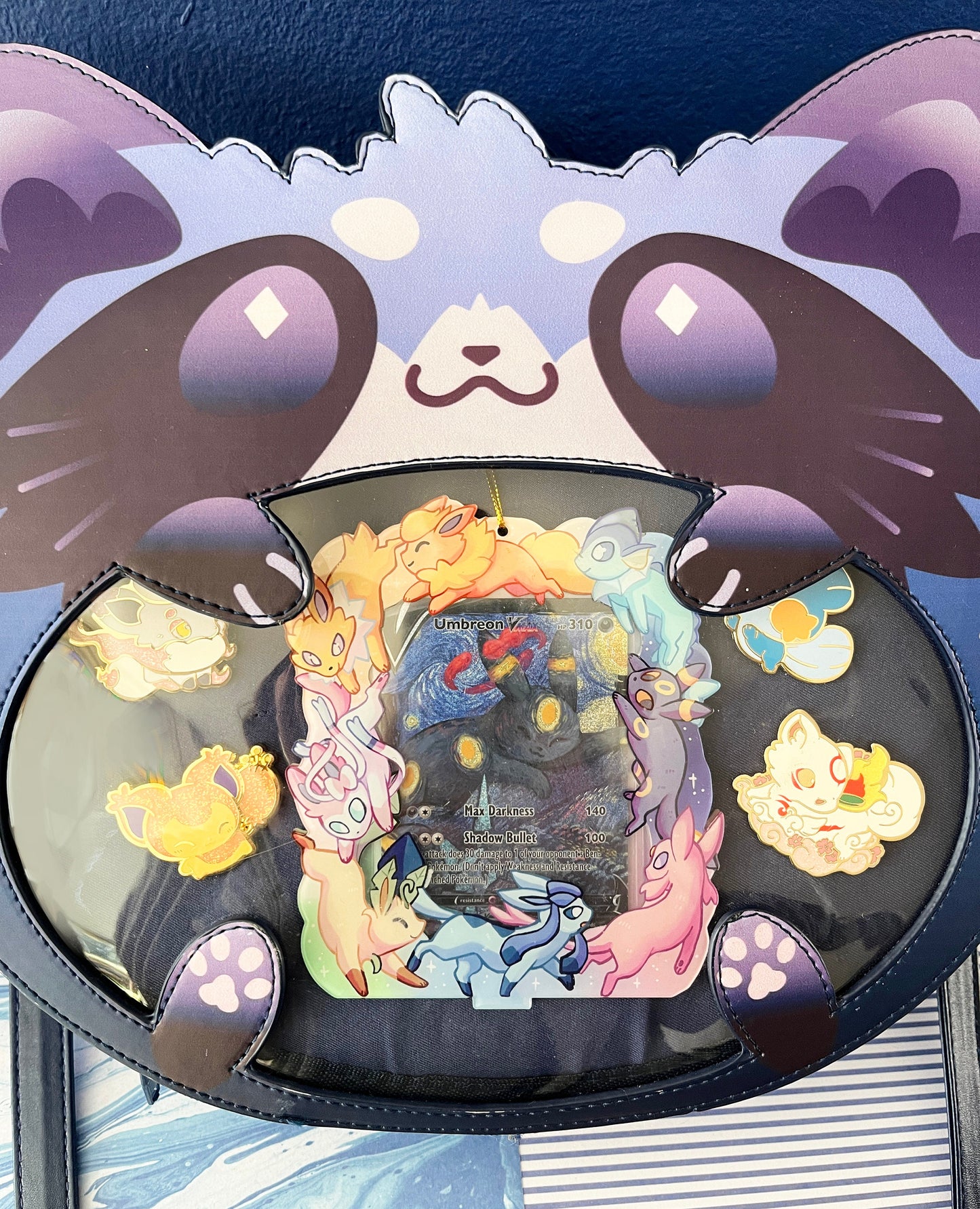 Pokémon card display/standee / eeveelution pokemon / picture standee