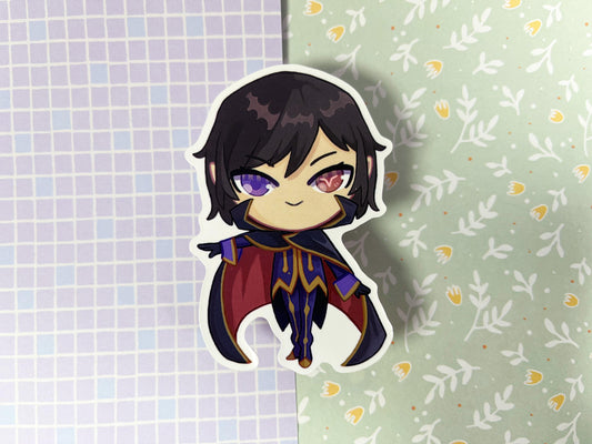 Vtuber Stickers code geass | lelouch | 8CM Sticker Vinyl