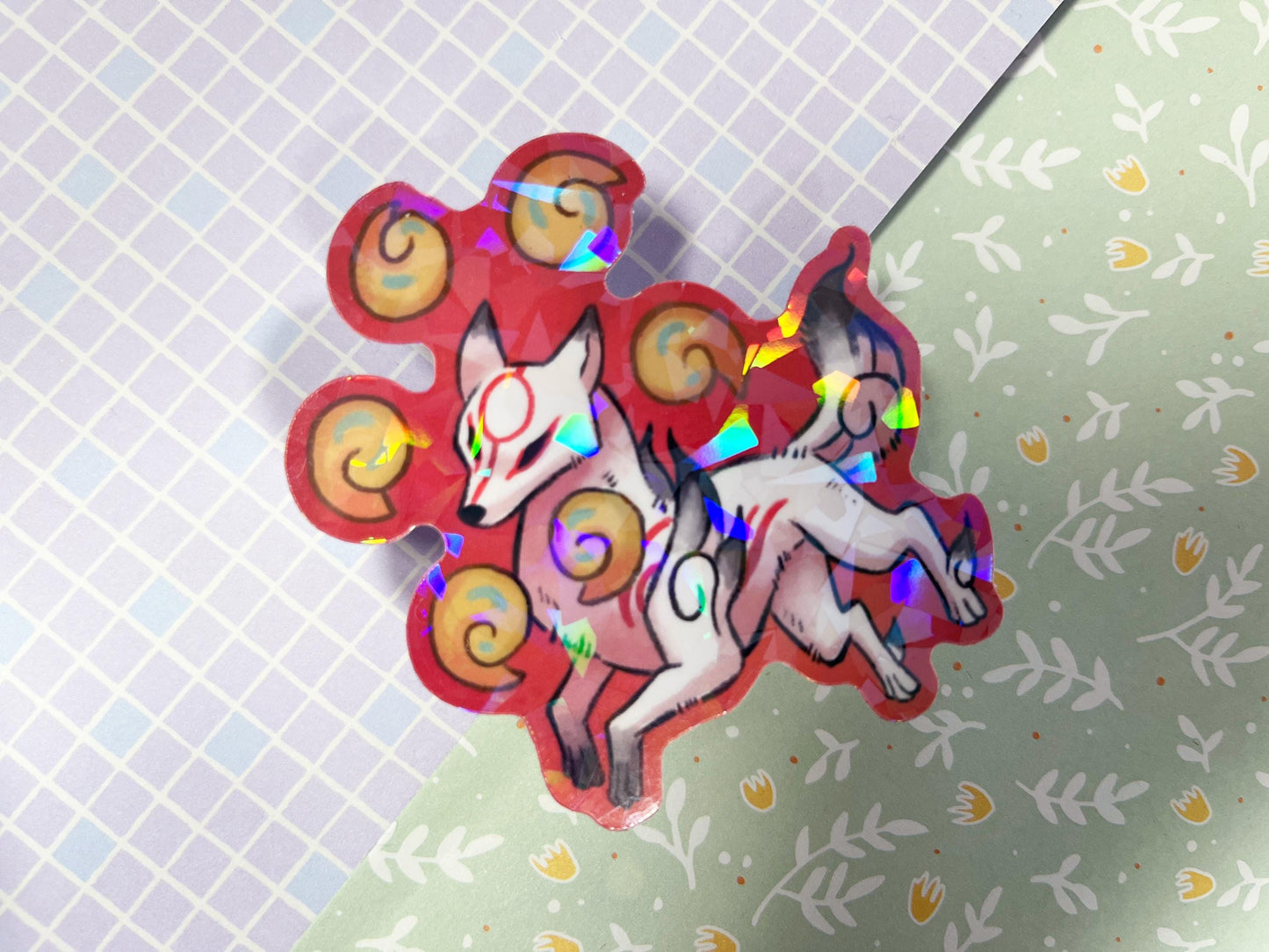 Okami Sticker | 8CM Sticker Vinyl