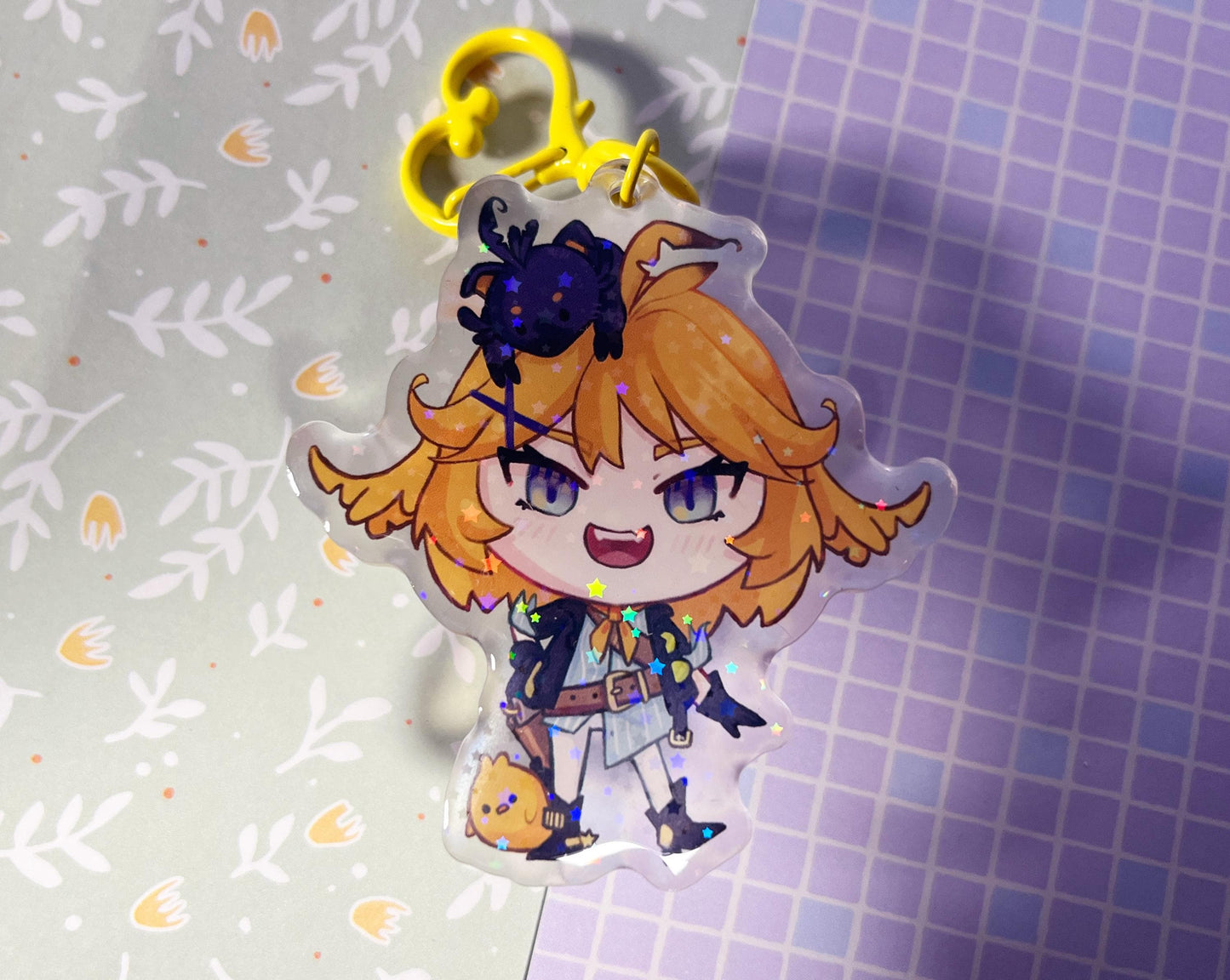 Vtuber charm Dokibird and maid mint