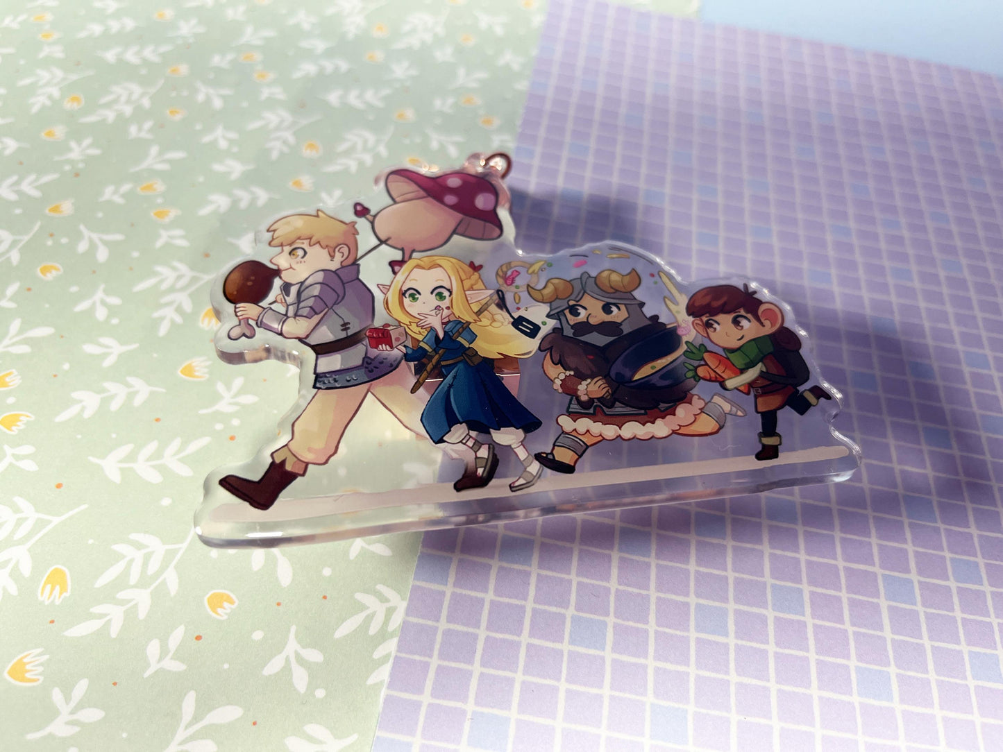 Acrylic HUGE charm / Dungeon Meshi  / 11 cm