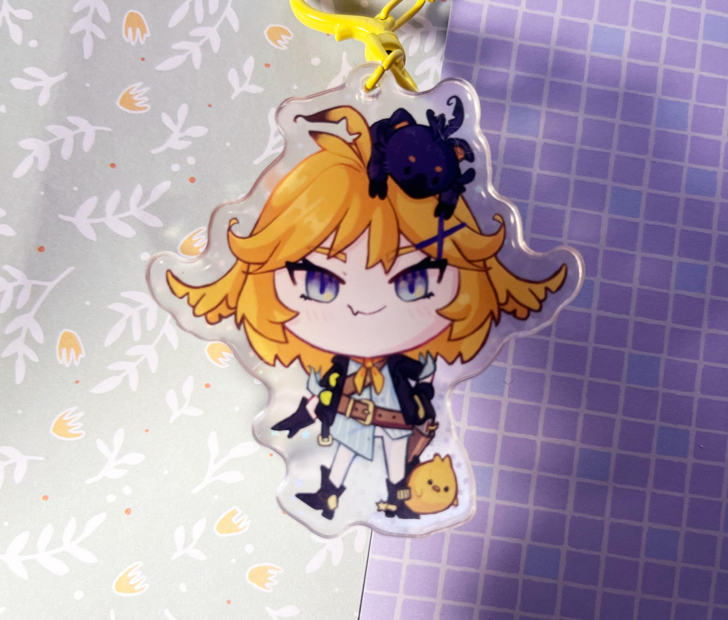 Vtuber charm Dokibird and maid mint