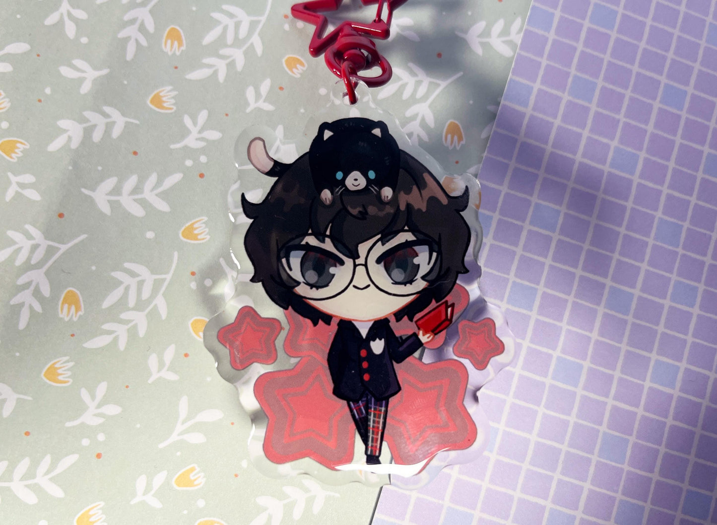 keychain Persona 5 | Joker | 6,5 cm charm