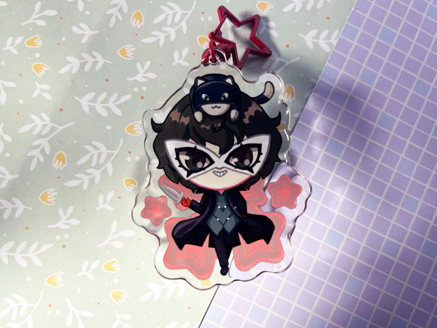 keychain Persona 5 | Joker | 6,5 cm charm