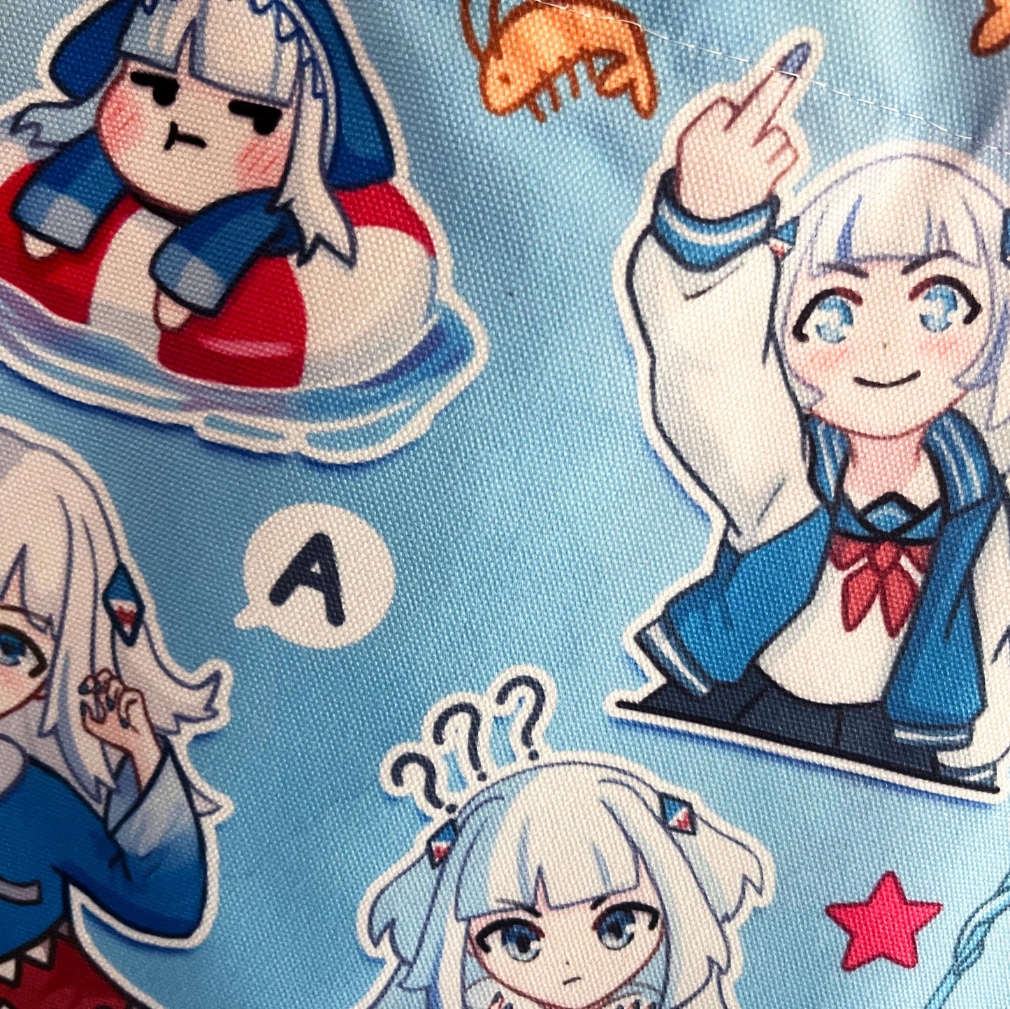 Gura vtuber Tote Bag