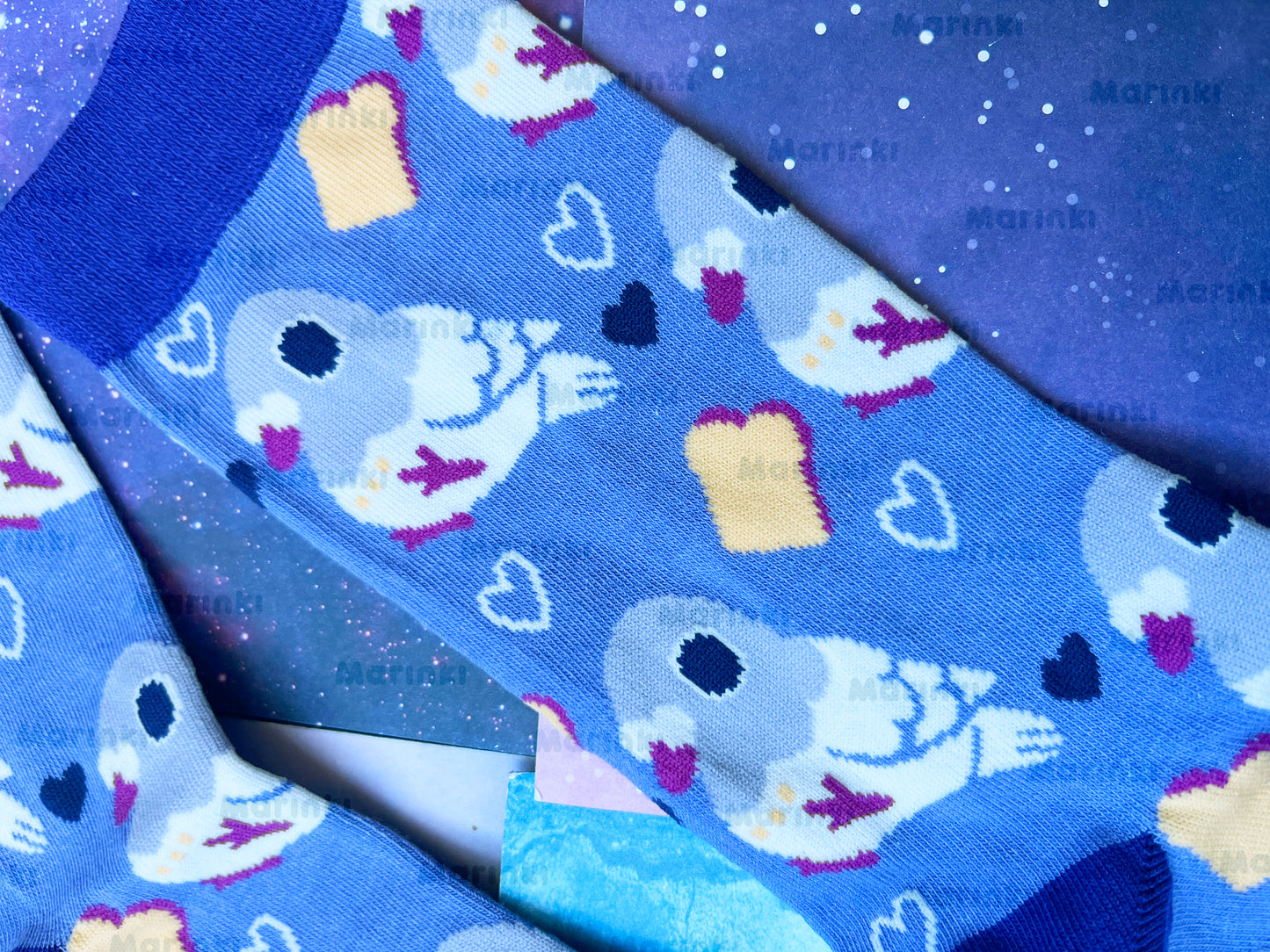Pigeon socks - Cotton Socks EU 38-41, US Men 6 - 9,5, US Women 7,5 - 11,5