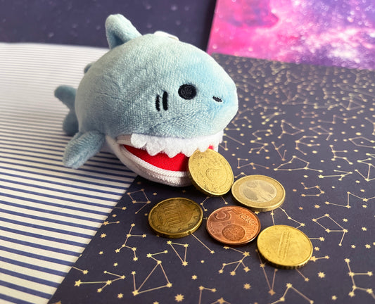 shark coin purse