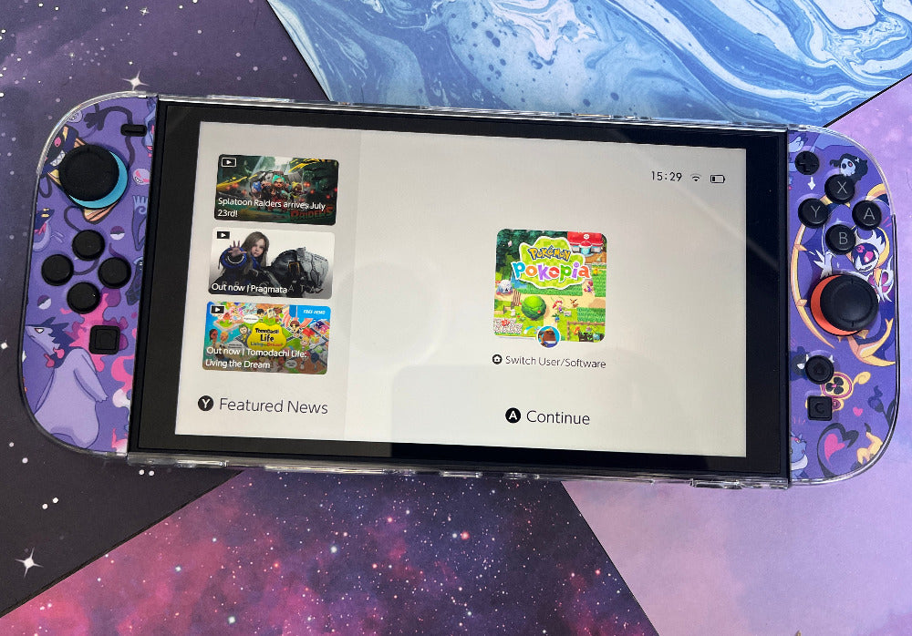 Switch Cover Case for Nintendo Switch 2 - ghost Pokemon
