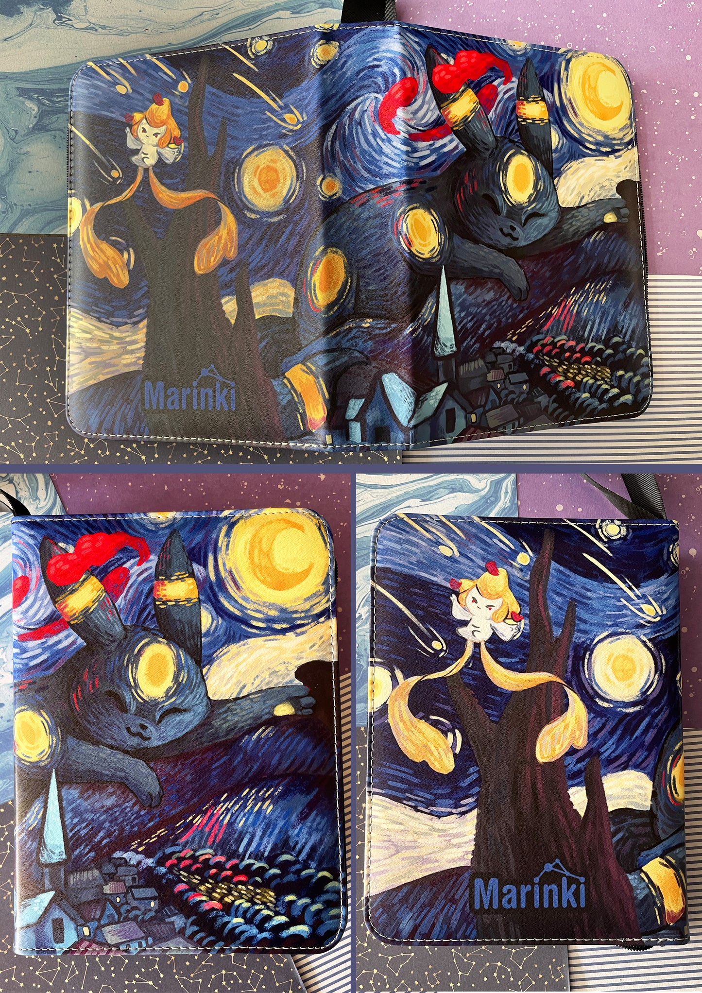 PRE-ORDER Collectable card binder Umbreon / 4 pocked